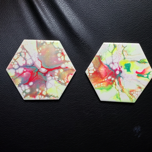 Ceramic coasters - Picture 6 of 9